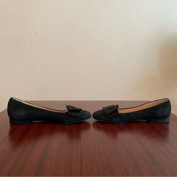 Patricia Green Womens Suede Velvet Feel Flats Slip Ons - Picture 3 of 7